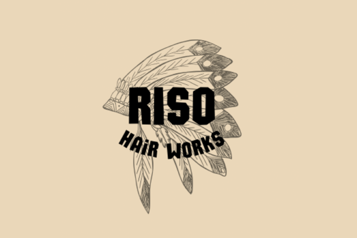 riso hair worksロゴ